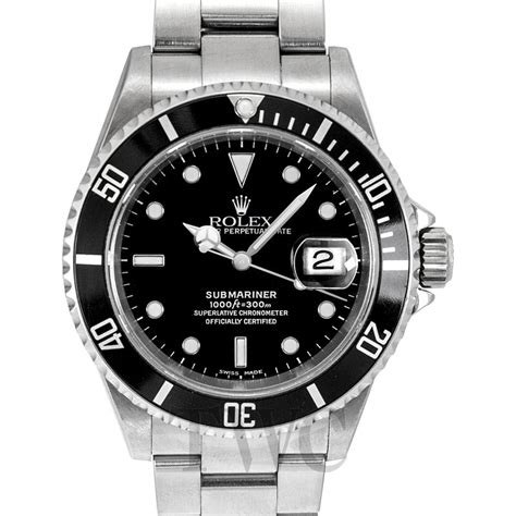 rolex submariner watch black face|Rolex Submariner black bezel.